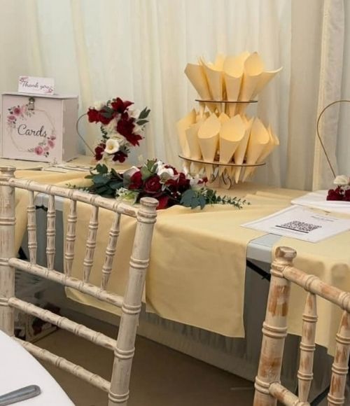 Recent Wedding Setup